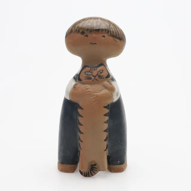 LISA LARSON. FIGUR, "PELLE" UR SERIEN LARSONS UNGAR, GUSTAVSBERG.