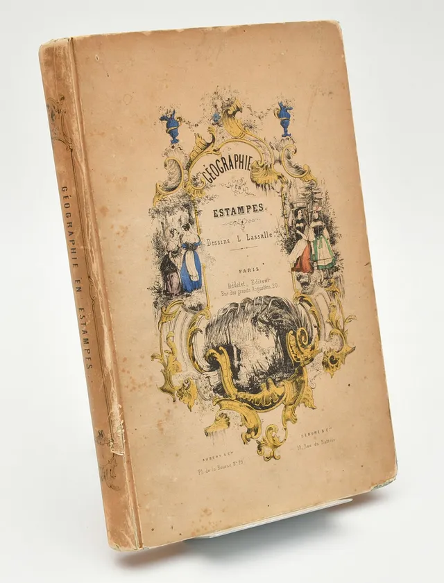 RICHOMME CH. & VAN-HOLD ALFRED. Géographie en estampes. Nouvelles études géographiques.
