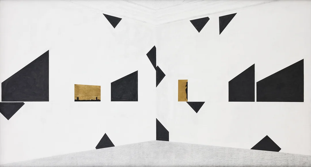 ULRIK SAMUELSON. Osäkra Rum. — Paintings — Stockholms Auktionsverk Fine Art