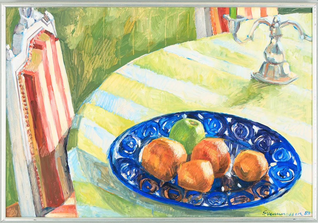 JAN SVENUNGSSON. Stilleben. — Paintings — Uppsala Auktionskammare