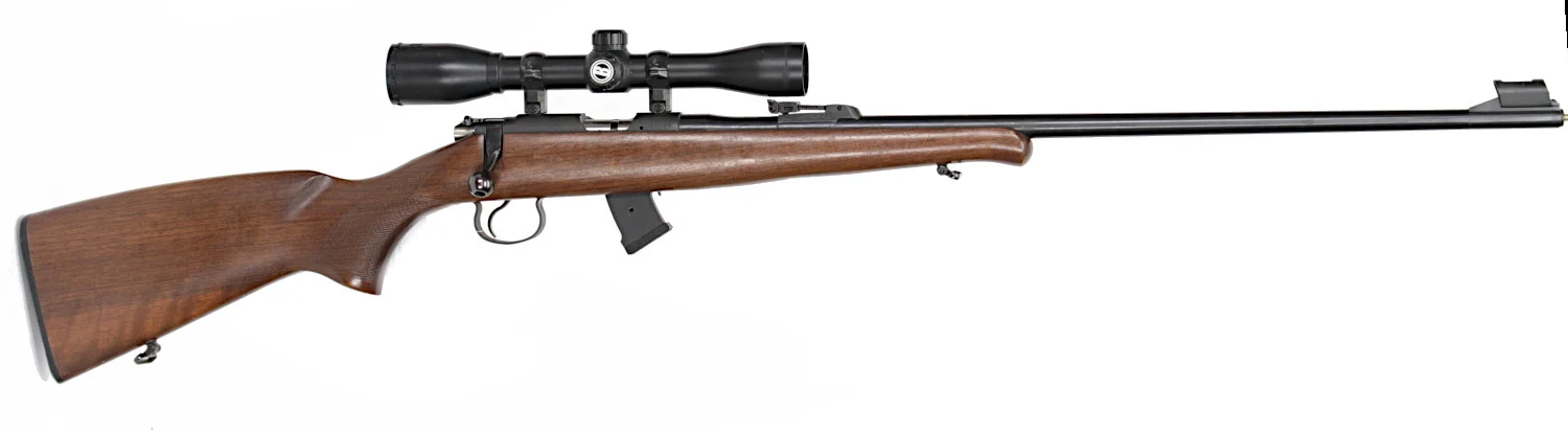 416. KULGEVÄR, tjeckiskt, repeter, fabrikat CZ, modell 452-2E Lux, kaliber .22LR, tillv.nr 789480, se-nr SE2129743. — Rifles — Walter Borg