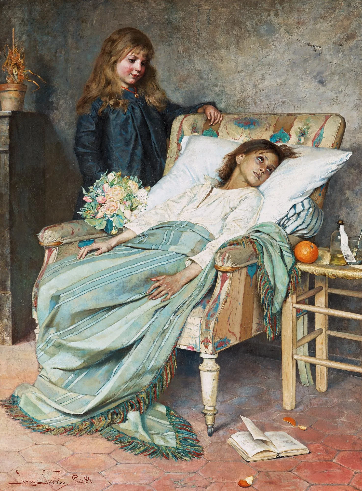Jenny Nyström, "Konvalescenten". — Bukowskis