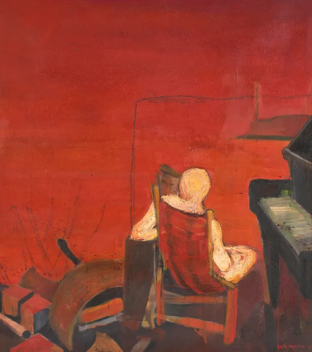 Frohde, Erik — "På stranden I" 1982