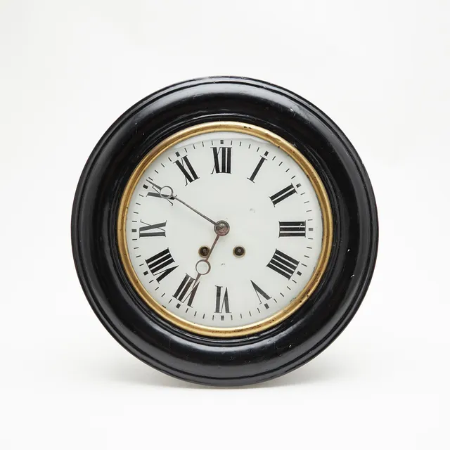 WANDUHR / OCHSENAUGE, Holz, Glas, 19./ 20. Jahrhundert.