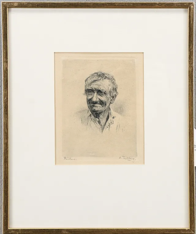 AXEL TALLBERG. "Rättaren".