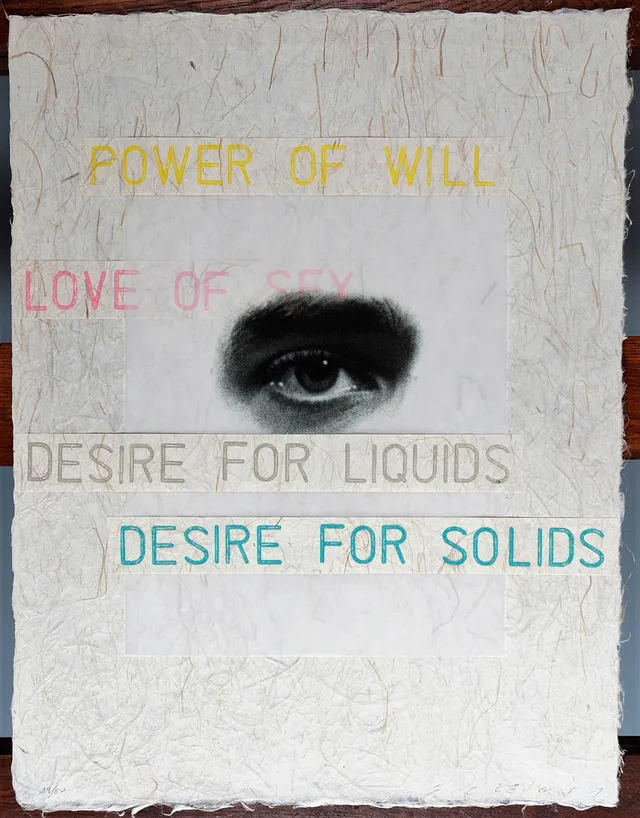 JAUME PLENSA. "Domestic Propensities" II ("Power of will").