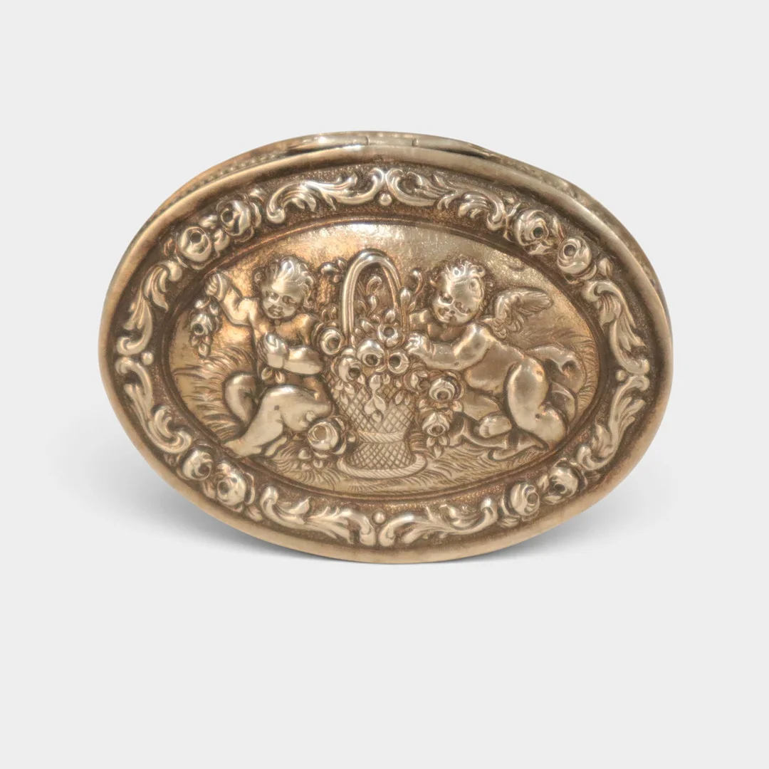 Pastillero en plata punzonada 925. — Silver — Barcelona Auctions