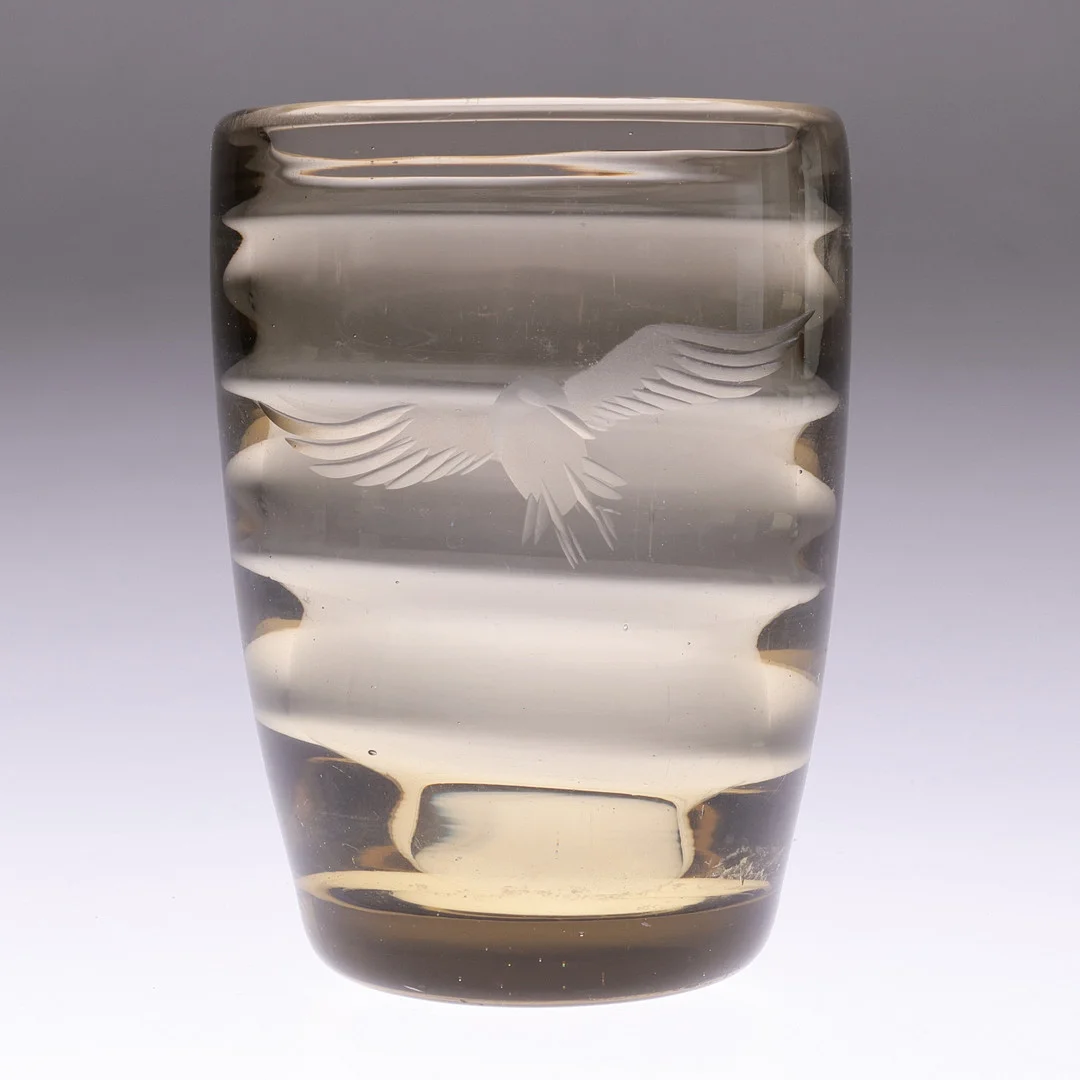 VAS, soda glas, 1930/40-tal. — Art glass — Gomér & Andersson Linköping