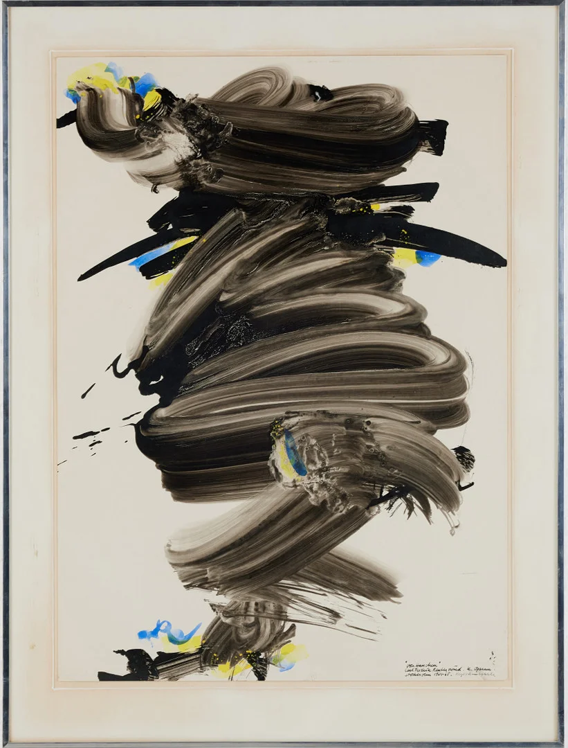 CARL FREDRIK REUTERSWÄRD. motiv från operan "Herr von Hancken", blandteknik, signerad. — Paintings — Stockholms Auktionsverk Magasin 5