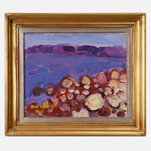 INGE SCHIÖLER. Havslandskap.