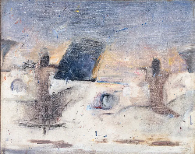 BROR INGEMAR FRÖBERG (1921-1999). "Attacken II".