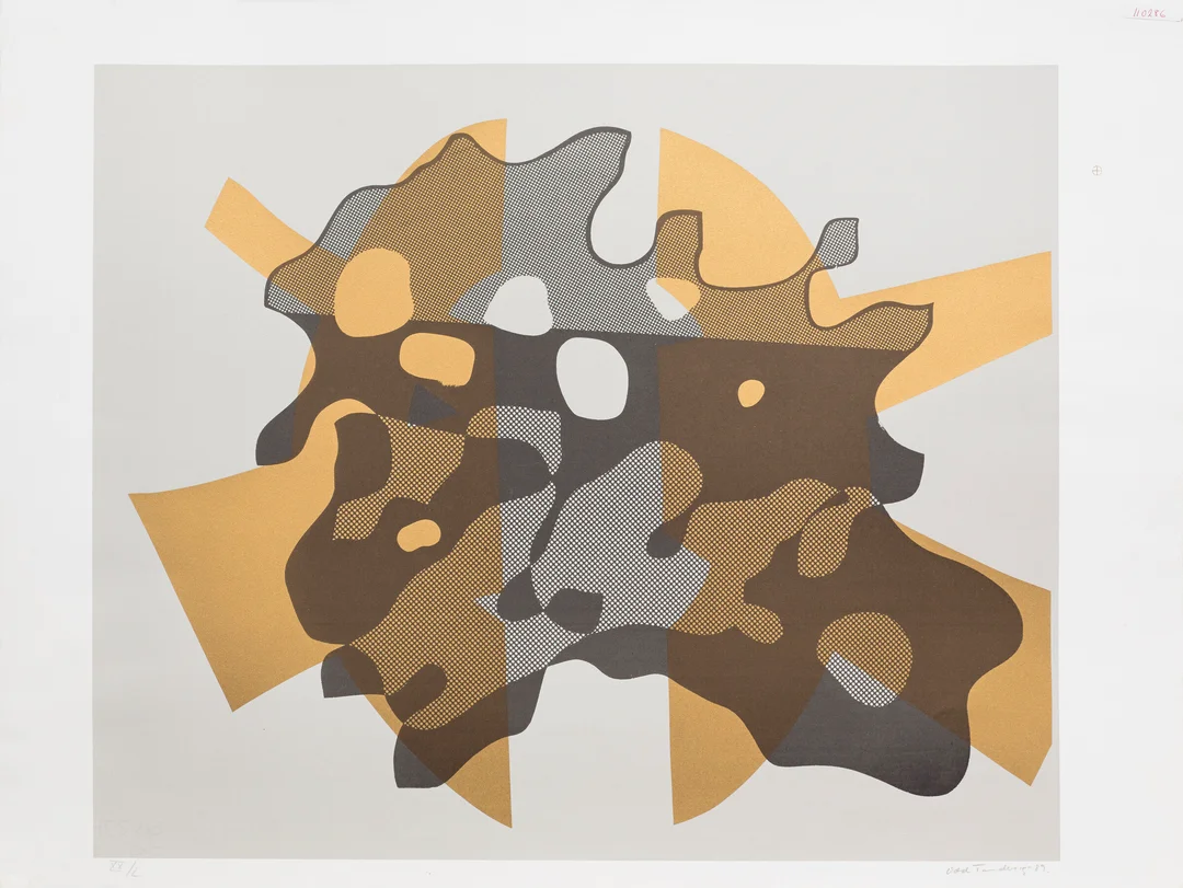 Tandberg, Odd — Komposisjon, 1989 — Kunst/Grafikk — Blomqvist