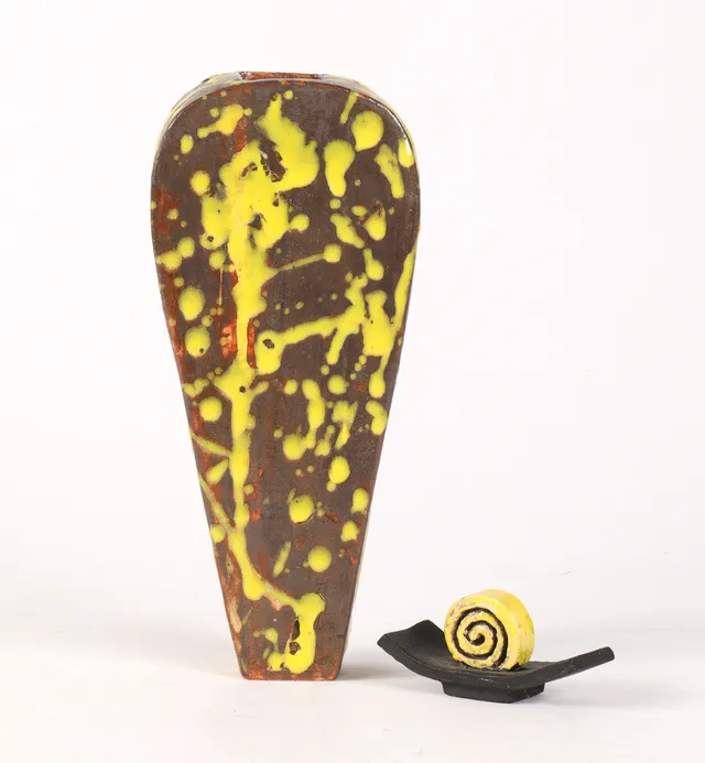 Anna Marie Junker. Unique stoneware vase