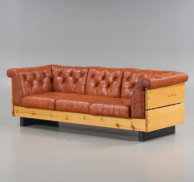 JAN ERIK LINDGREN. Soffa "Party Corner" Ekornes, Norge 1900-talets andra hälft.