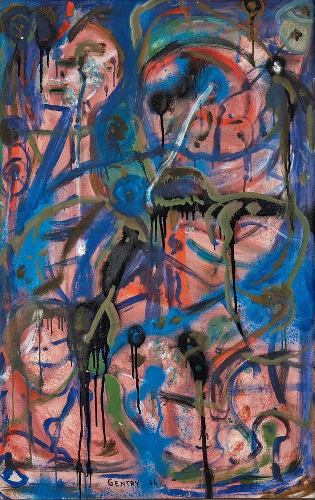 HERBERT GENTRY (USA/SVERIGE, 1919-2003). "Fondation I".
