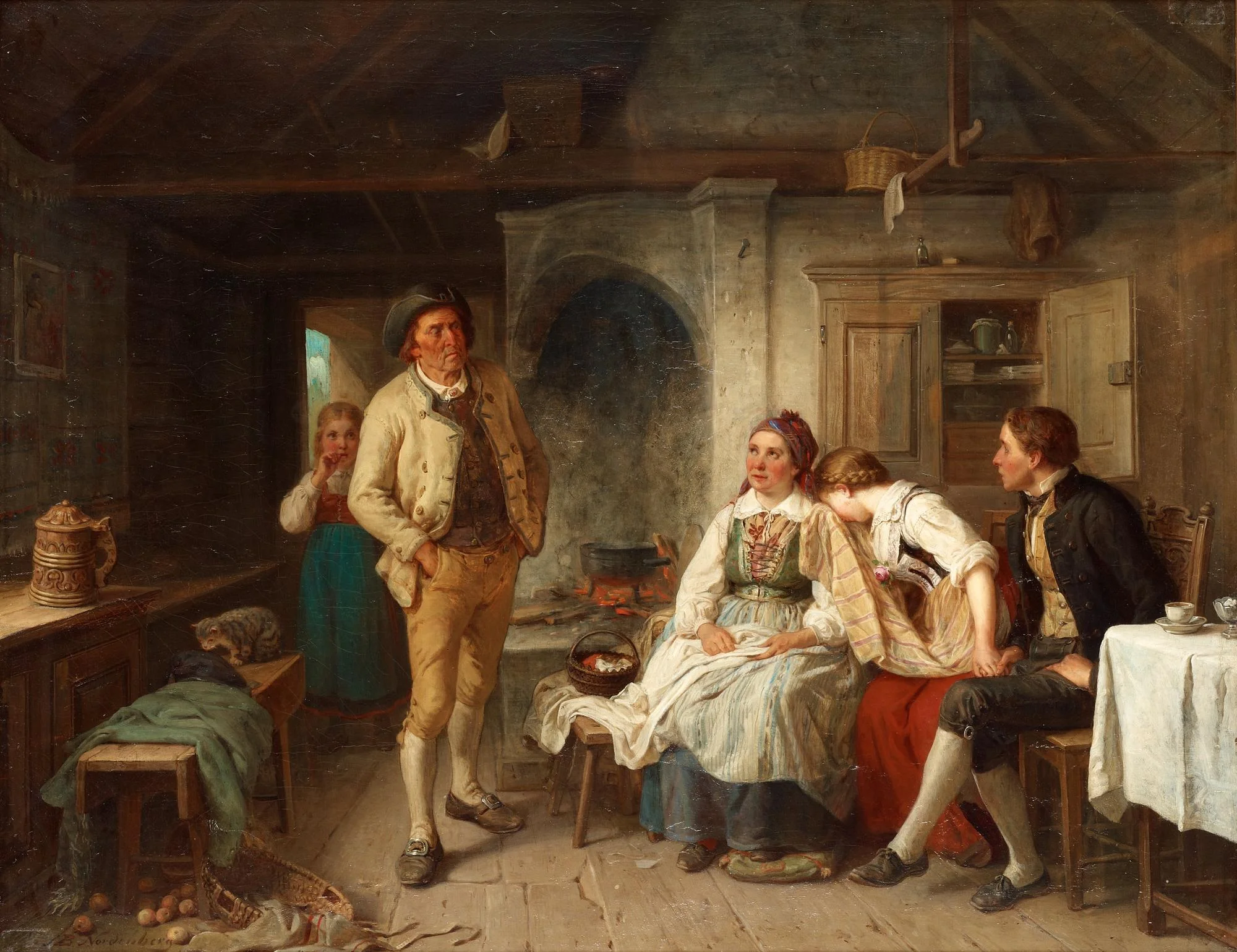 Bengt Nordenberg, "Ett misslyckat frieri". — Bukowskis