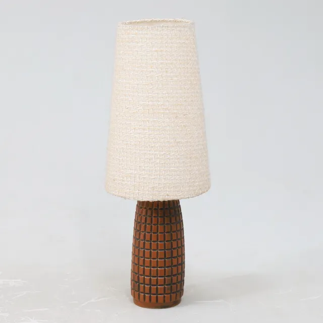 BORDSLAMPA, keramik, 1960/70-tal.