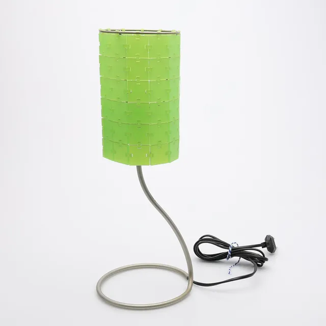 RODOLFO DORDONI. BORDSLAMPA, METALL & PLAST, "BLOC T", ARTELUCE.