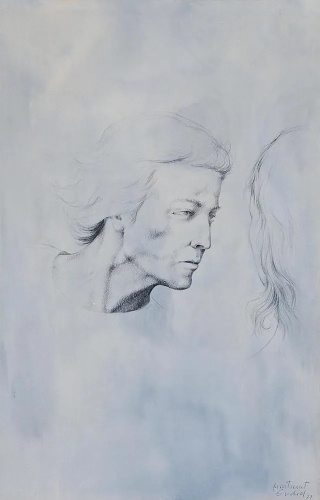 MONTSERRAT GUDIOL. Young couple.