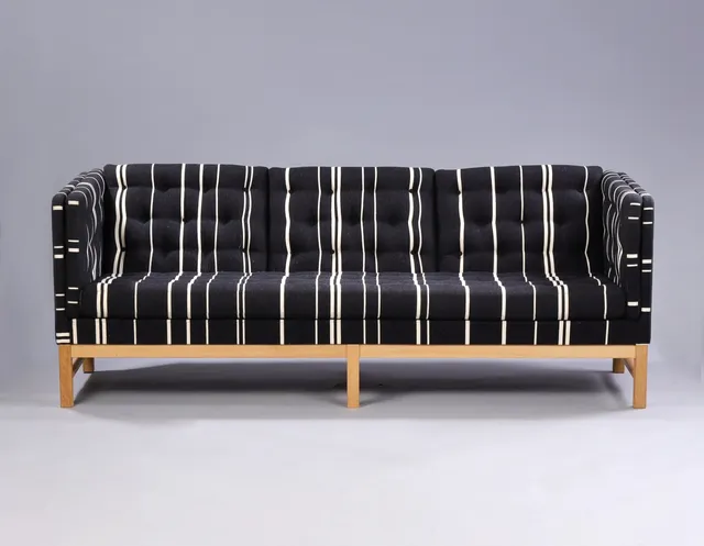 Erik Jorgensen. Detached three-person. sofa, model EJ- 315/3, oak