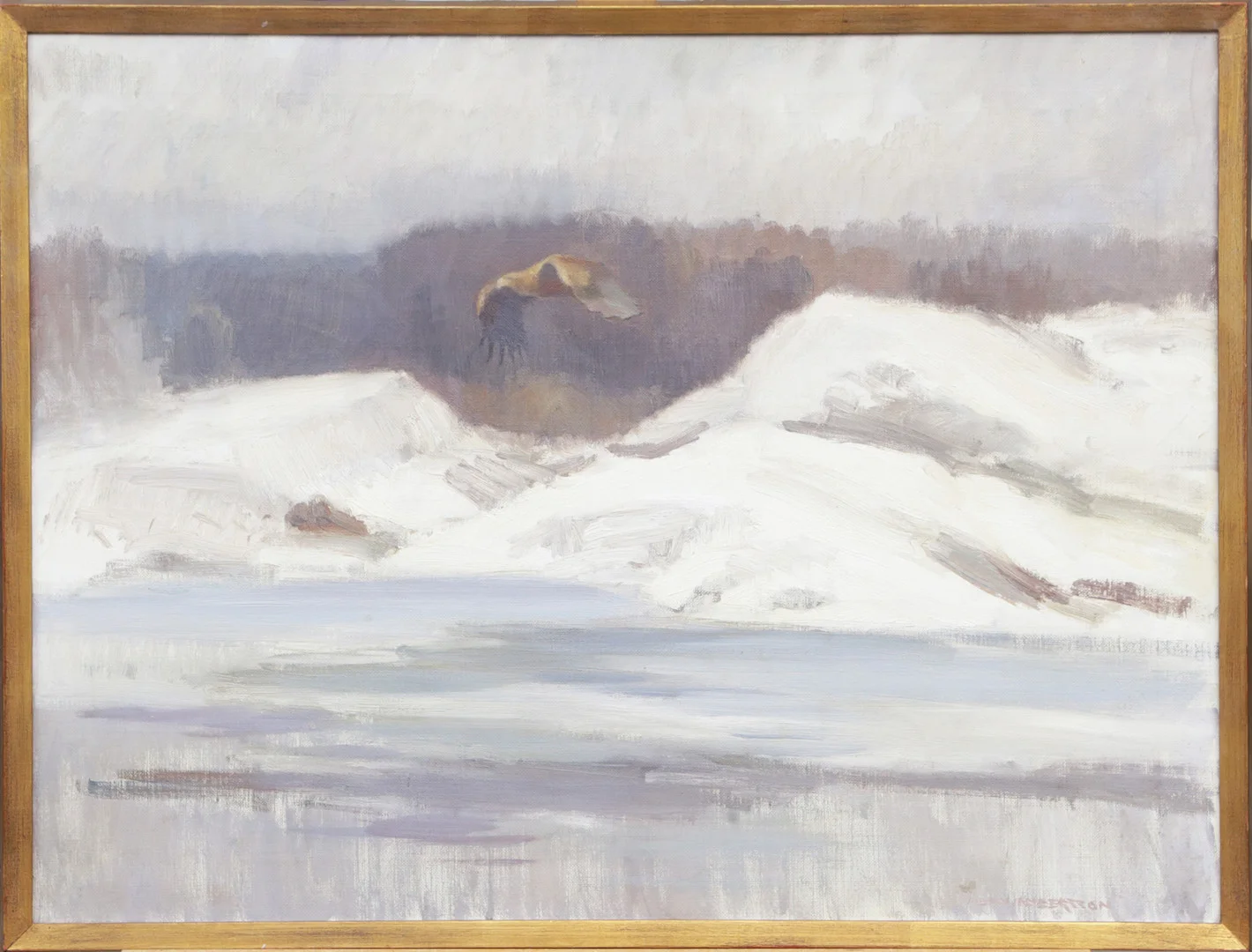 ALLAN ANDERSSON. OLJA, på duk, signerad. — Paintings — Kalmar Auktionsverk