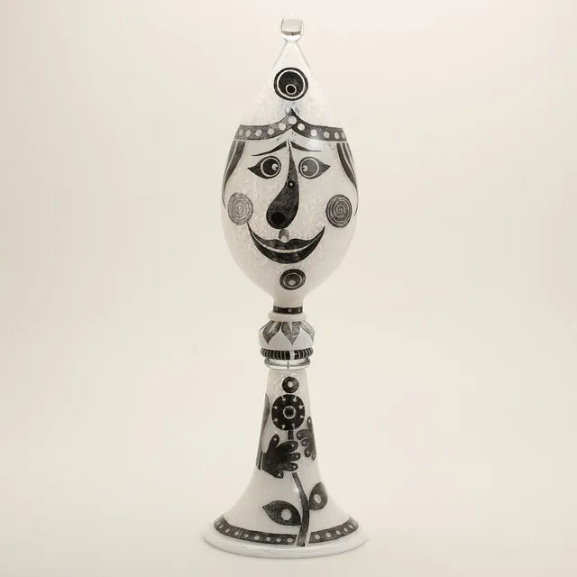 MILAN VOBRUBA. Skulptur, signerad 03.