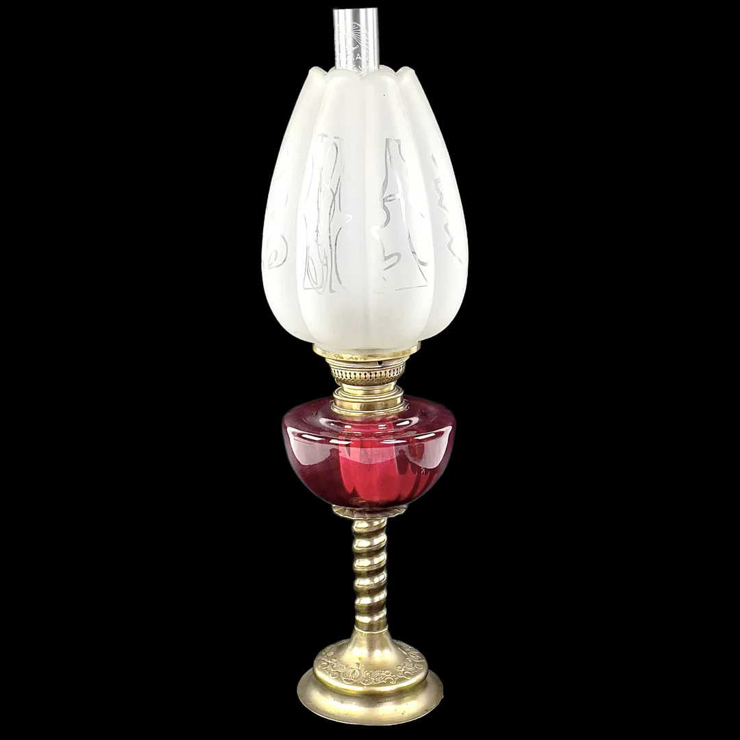 BORDSFOTOGENLAMPA. Metall/glas, 1900-tal. — Other lighting — Roslagens Auktionsverk