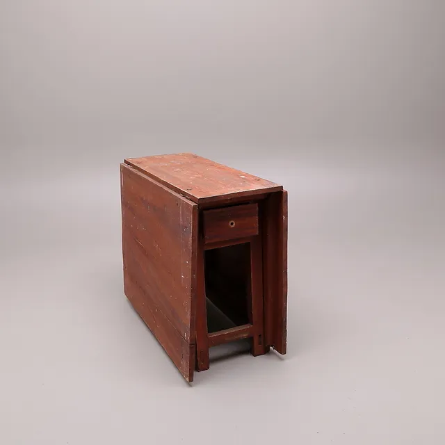SLAGBORD, furu, bemålat, 1800-tal.