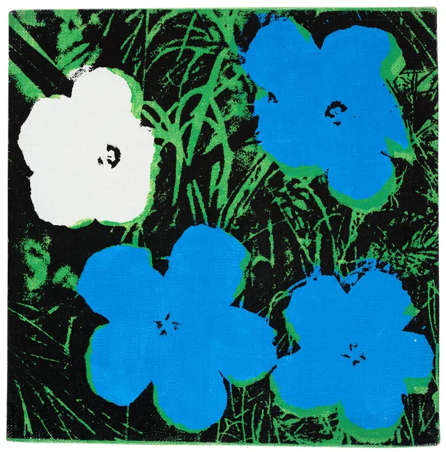 Andy Warhol, "Flowers".