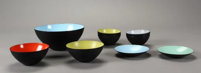 Herbert Krenchel. Samling Krenit skåle (11)