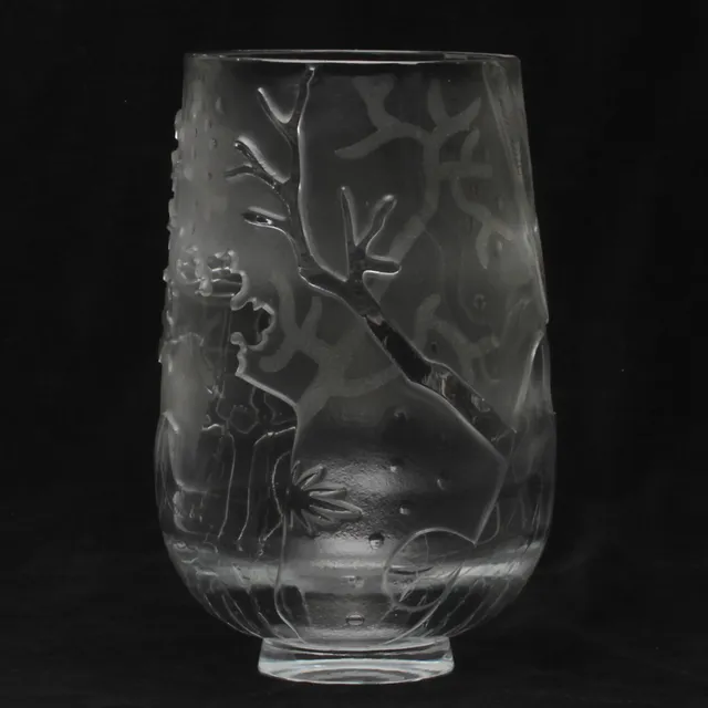 SVEN ERIK SKAWONIUS. VAS, glas, Kosta, 1934.