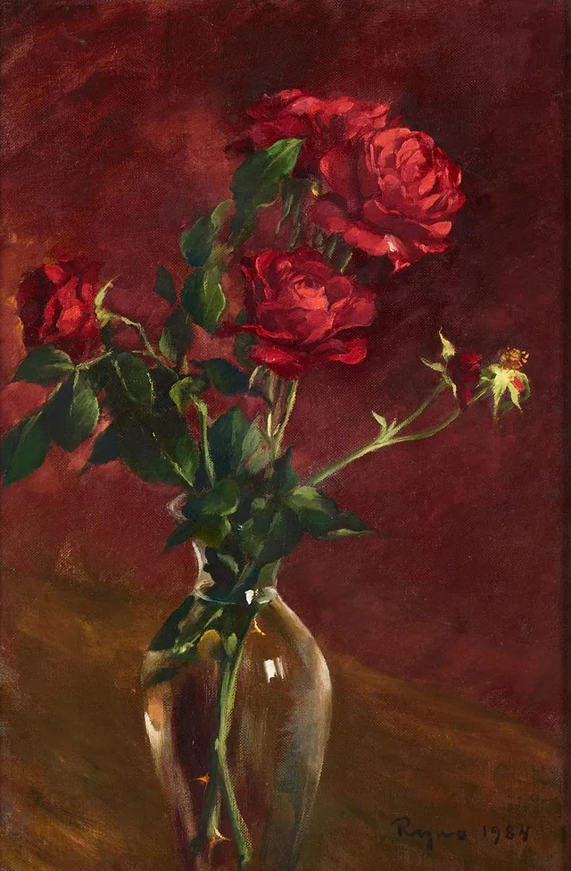 RYNO FRIEBERG. ”Röda rosor I”.