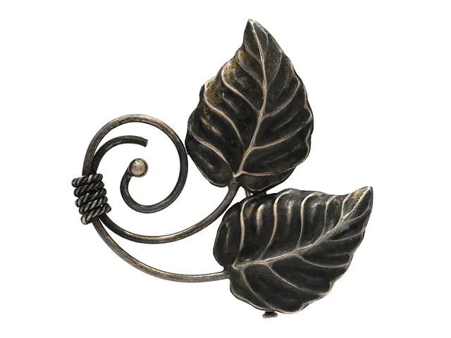 BROSCH, silver, 4,5 x 4,4 cm, Finland 1950-tal.