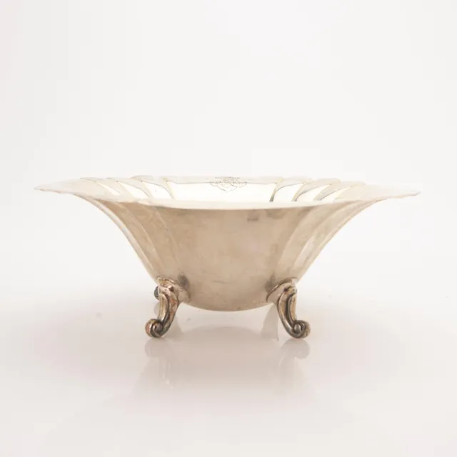 Skål, silver, Finland, 1939.