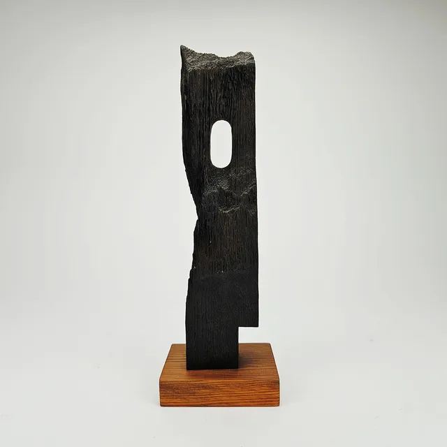 SVEN OLSSON. Skulptur, trä, monogramsignerad SO.