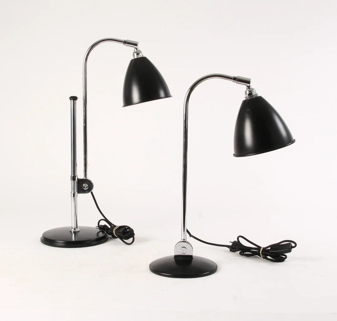 Robert Dudley Best for Gubi. Bestlite. Two table lamps, model BL2 and BL1 (2) — Lamps and lighting/Table lamps — Lauritz