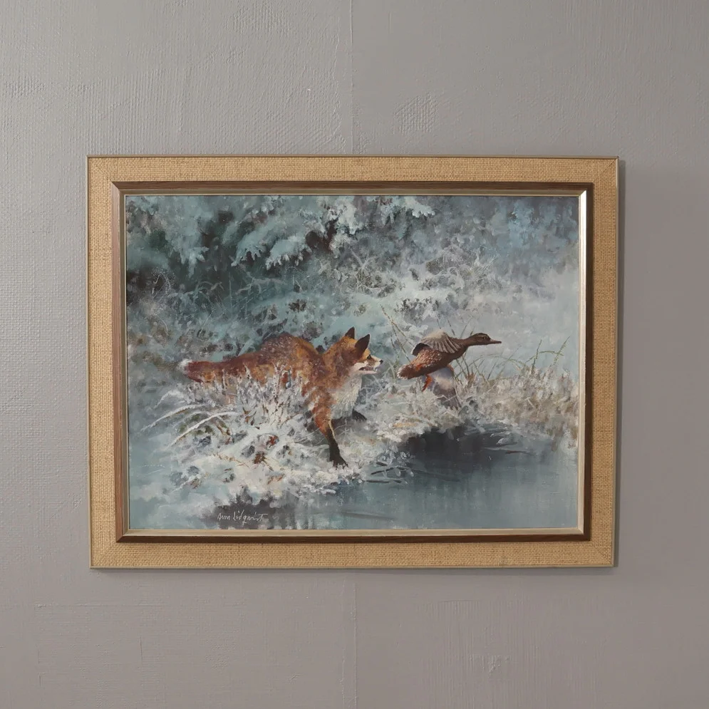 ARNE LIDQVIST. OLJA PÅ DUK signerad. — Paintings — Höörs Auktionshall