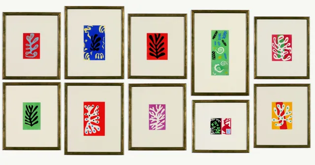 HENRI MATISSE. A SET OF TEN RARE POCHOIR.