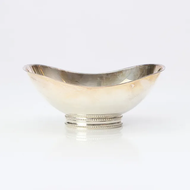 VERA FERNGREN. SKÅL. Sterlingsilver. Stockholm, 1967. Vikt ca 250 gram.