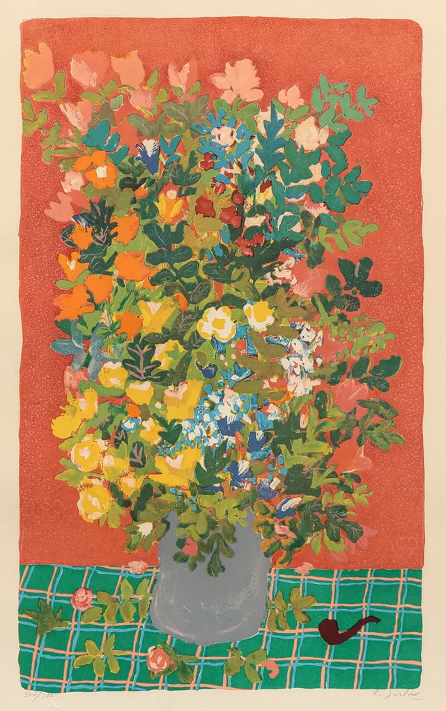 LENNART JIRLOW. "Blomsterbuketten I", 1975.