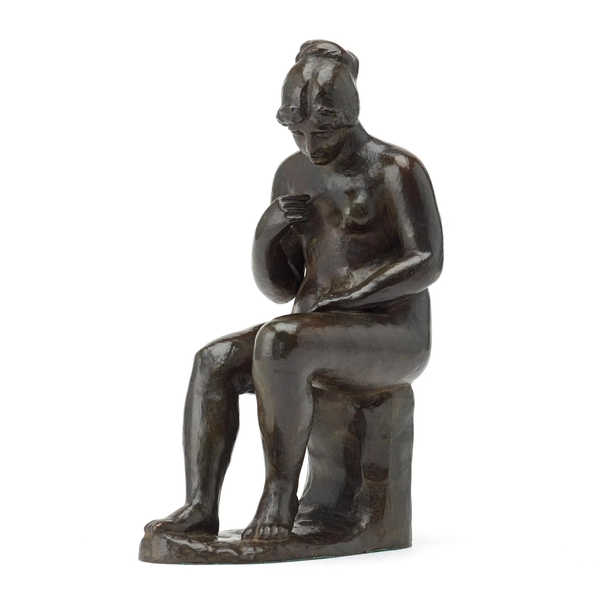 Aristide Maillol, "Femme assise". — Bukowskis