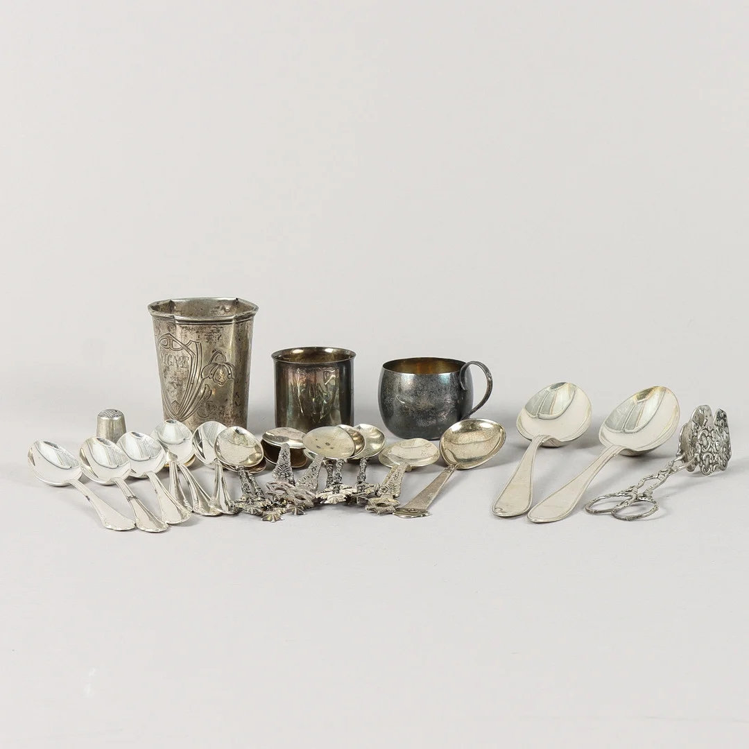 DIVERSE SILVER. — Silver — Karlstad Hammarö Auktionsverk