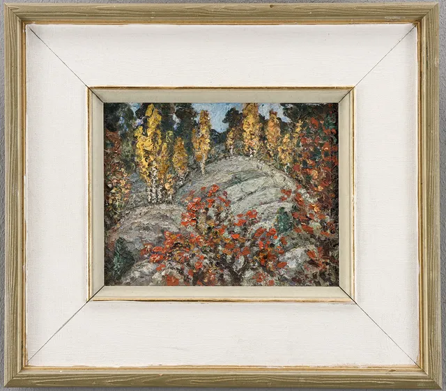 ANTS MURAKIN (ESTLAND 1892-1975). Höstlandskap.