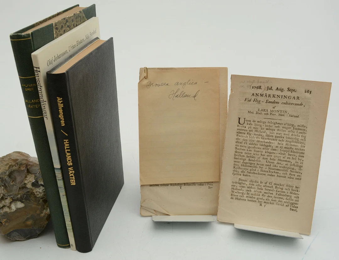 Hallands växter + botanik. 5 Volymer. — Books — Connoisseur Bokauktioner