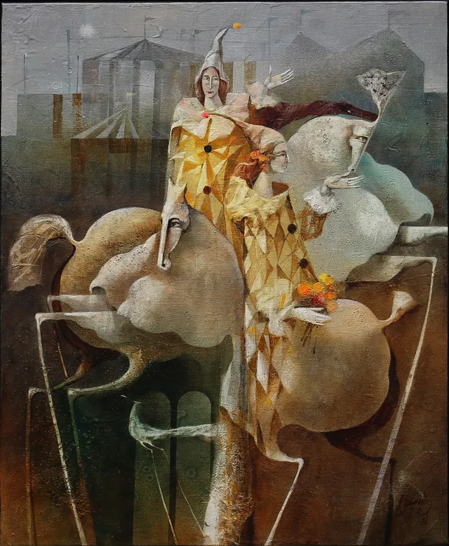 JOSEP BAQUÉS. "Clowns sobre Equus".