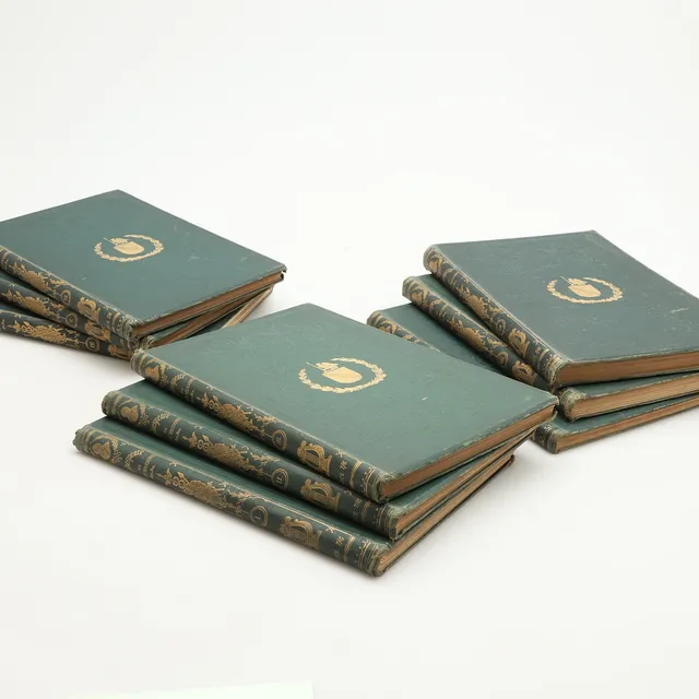 WILLIAM SHAKESPEARE. The Complete Works of William Shakespeare, 9 Volumes, n.d.