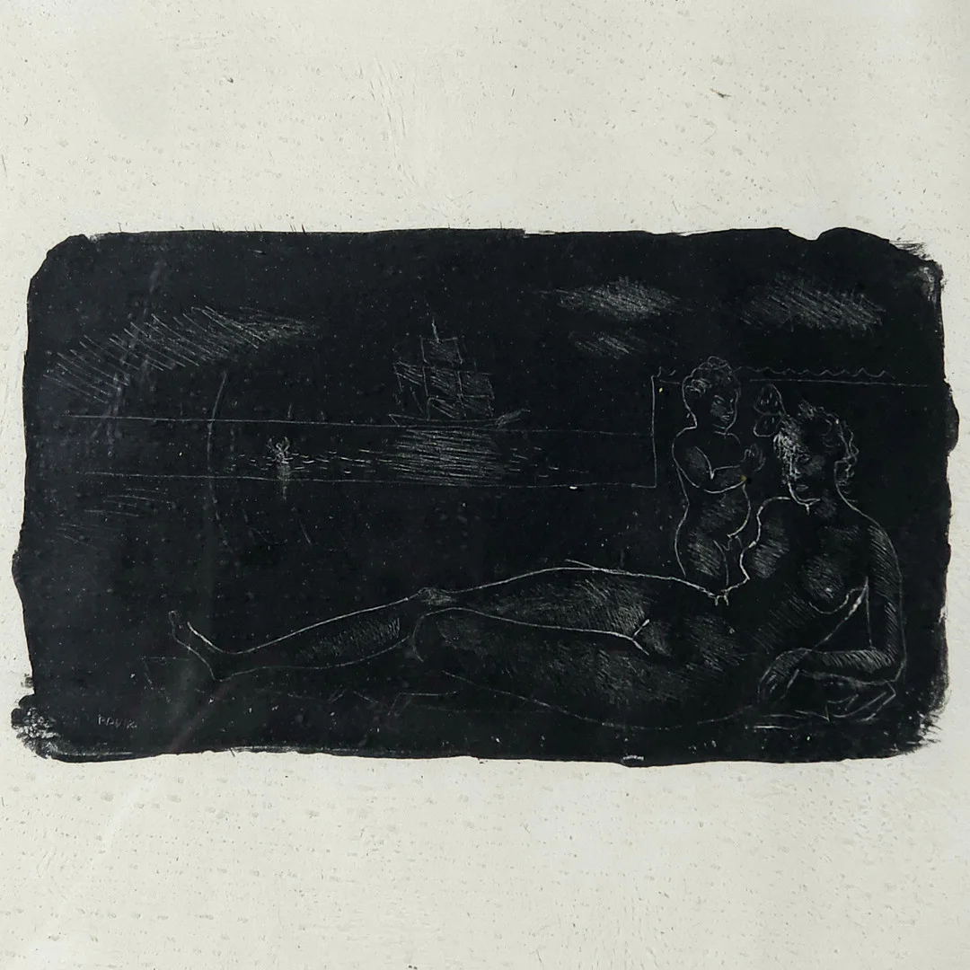 PERE PRUNA. FIGURA FEMENINA. GRABADO SOBRE PAPEL, FIRMADO Y NUMERADO A LÁPIZ 10/20. — Engravings & Prints — Barcelona Auctions