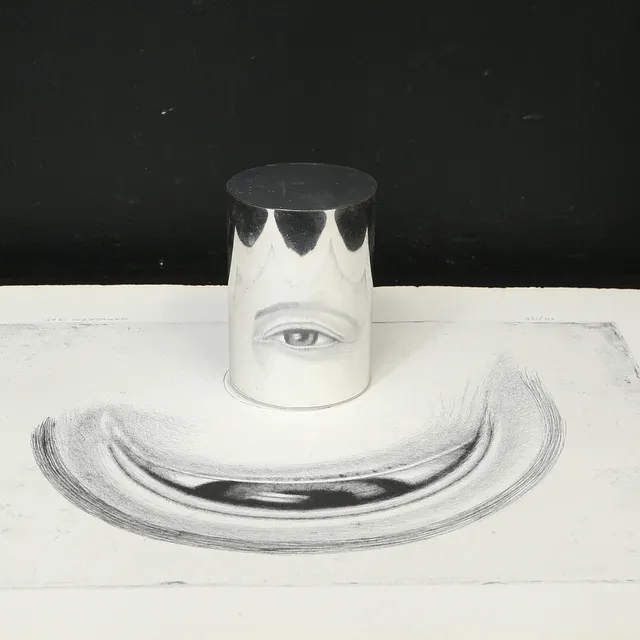 HANS HAMNGREN. Grafiskt blad/installation, signerad, numrerad 64/125 och daterad 1975.