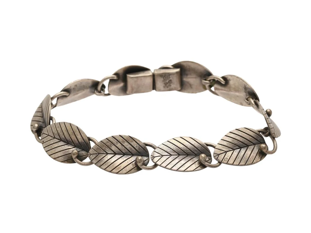 ARMBAND, silver, Saarela Arvo, Enköping 1961, längd 19 cm, vikt 17,9 g. — Smycken/Armband — Kaplans