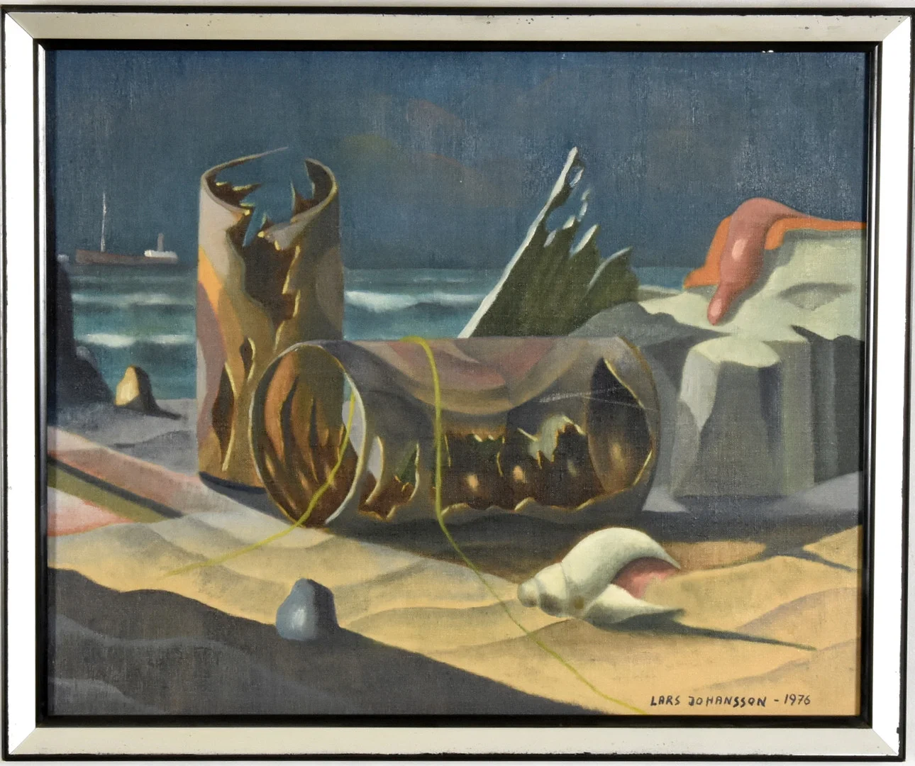 LARS JOHANSSON. Olja på duk. — Paintings — Halmstads Auktionskammare